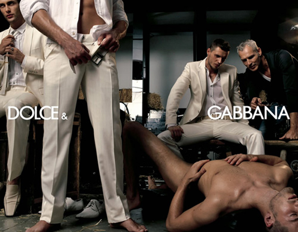 Here is a sexy Gay Dolce Gabanna Magazine Advertisement that I came across