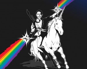 Get the Fabulous Obama Unicorn Rainbow Pride T-Shirt