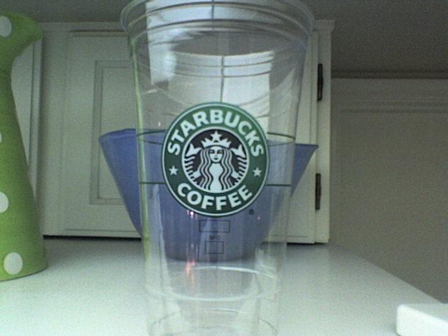 Starbucks Clear Tumblr (trenta size)