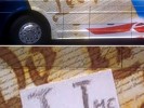 PHOTO: Sarah Palin's Tourbus Gets Tagged
