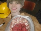 Justin Bieber in Meat