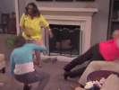 VIDEO: Oprah Beats Up an Old Woman On Jimmy Kimmel