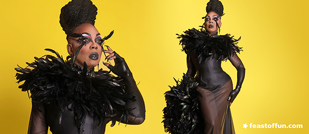 Still giving lots of face, face, face all these years, years, years later,
Bebe Zahara Benet helped to lay the foundation for RuPaul's Drag Race as the
show's first winner. Photo: Dennis Driscoll