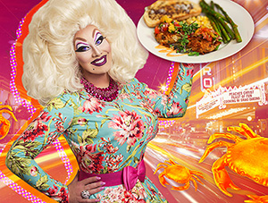Cooking with Drag Queens: Peaches Christ - Baltimore Crab Cakes